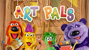 Donkey Hodie Art Pals